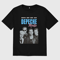 Мужская футболка оверсайз Depeche Mode Violator portrait