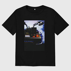 Мужская футболка оверсайз Out a time