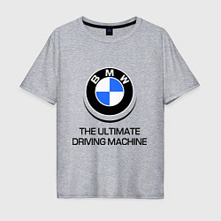 Мужская футболка оверсайз BMW Driving Machine