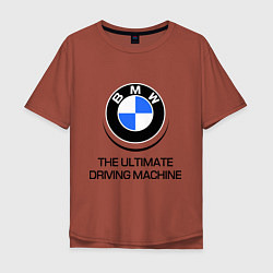 Мужская футболка оверсайз BMW Driving Machine