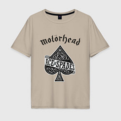 Мужская футболка оверсайз Motorhead: Ace of spades