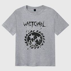 Футболка оверсайз мужская Whitechapel, цвет: меланж