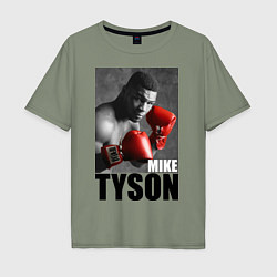 Мужская футболка оверсайз Mike Tyson
