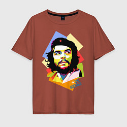 Мужская футболка оверсайз Che Guevara Art
