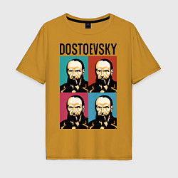 Мужская футболка оверсайз Dostoevsky