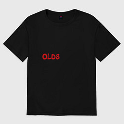 Футболка оверсайз мужская Oldscool USSR, цвет: черный