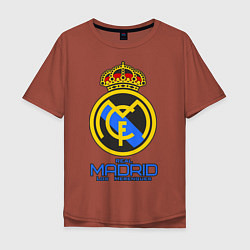 Мужская футболка оверсайз Real Madrid