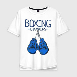 Мужская футболка оверсайз Boxing champions