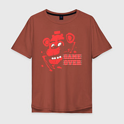 Мужская футболка оверсайз Freddy Game Over