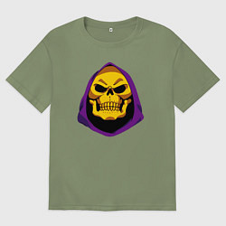 Мужская футболка оверсайз Skeletor