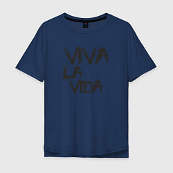 Мужская футболка оверсайз Viva La Vida