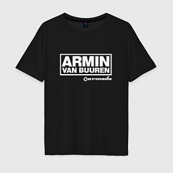 Футболка оверсайз мужская Armin van Buuren, цвет: черный