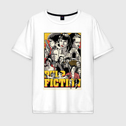 Мужская футболка оверсайз Pulp Fiction Stories