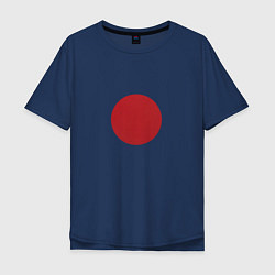 Мужская футболка оверсайз Япония минимализм