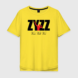 Футболка оверсайз мужская Zyzz, цвет: желтый