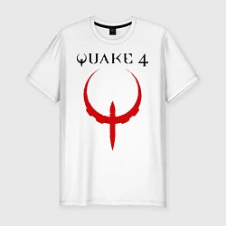 Мужская slim-футболка Quake 4