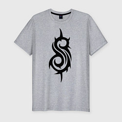 Футболка slim-fit Slipknot, цвет: меланж