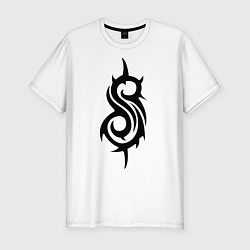 Футболка slim-fit Slipknot, цвет: белый