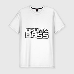 Футболка slim-fit DnB, цвет: белый