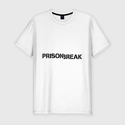 Футболка slim-fit Prison Break, цвет: белый