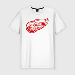 Футболка slim-fit Detroit Red Wings, цвет: белый