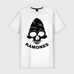 Футболка slim-fit Ramones, цвет: белый