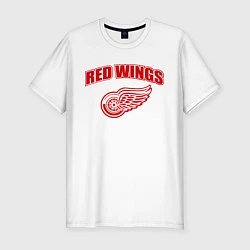 Футболка slim-fit Detroit Red Wings, цвет: белый