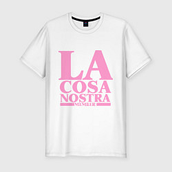 Футболка slim-fit La Cosa Nostra, цвет: белый