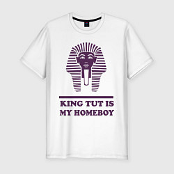 Футболка slim-fit King Tut, цвет: белый