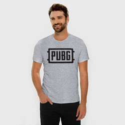 Футболка slim-fit PUBG, цвет: меланж — фото 2