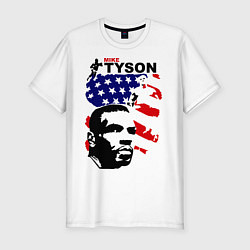 Футболка slim-fit Mike Tyson: USA Boxing, цвет: белый