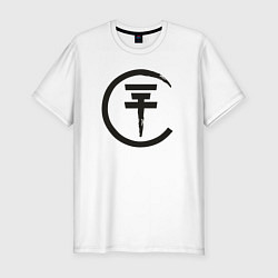 Мужская slim-футболка Tokio Hotel: Black Symbol