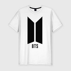 Футболка slim-fit BTS Army, цвет: белый