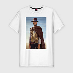 Футболка slim-fit Clint Eastwood, цвет: белый