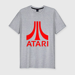 Футболка slim-fit Atari, цвет: меланж