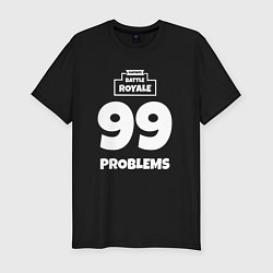 Мужская slim-футболка 99 Problems