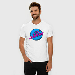Футболка slim-fit San Junipero, цвет: белый — фото 2