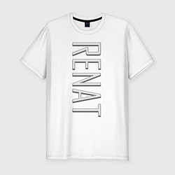 Мужская slim-футболка Renat Font