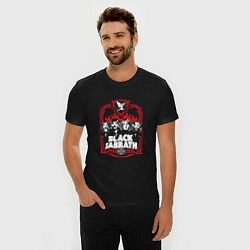 Футболка slim-fit Black Sabbath Collective, цвет: черный — фото 2