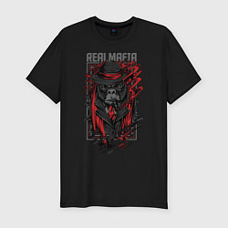 Мужская slim-футболка Real Mafia