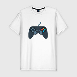 Футболка slim-fit Video Games Emoji, цвет: белый