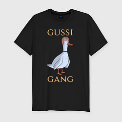 Футболка slim-fit GUSSI GANG, цвет: черный