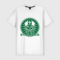 Мужская slim-футболка St. Patrick