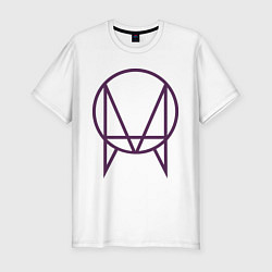 Футболка slim-fit Skrillex Symbol, цвет: белый