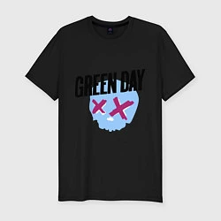 Футболка slim-fit Green Day: Dead Skull, цвет: черный