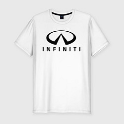 Футболка slim-fit Infiniti logo, цвет: белый