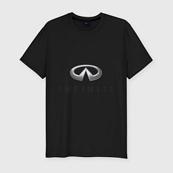 Футболка slim-fit Logo Infiniti, цвет: черный