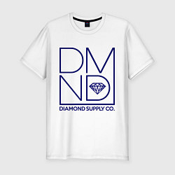 Мужская slim-футболка Diamond supply co