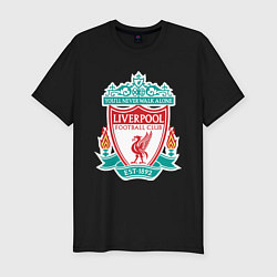 Футболка slim-fit Liverpool FC, цвет: черный