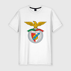 Футболка slim-fit Benfica FC, цвет: белый